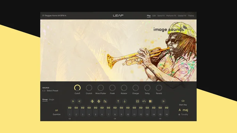 Reggae Horns interface