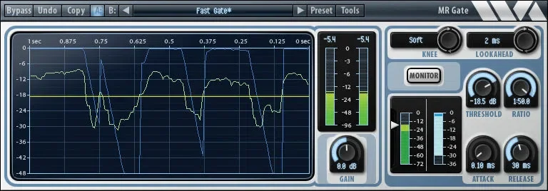 Wave Arts MR Gate interface