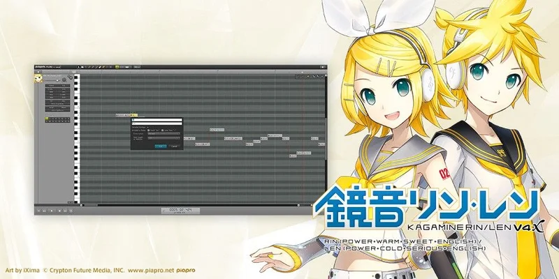 Crypton Future Media KAGAMINE RIN/LEN V4X (incl. ENGLISH) interface
