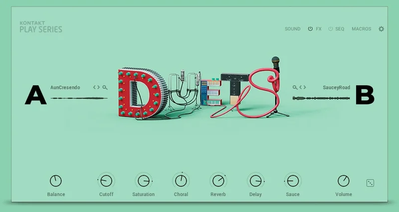 Native Instruments Duets interface