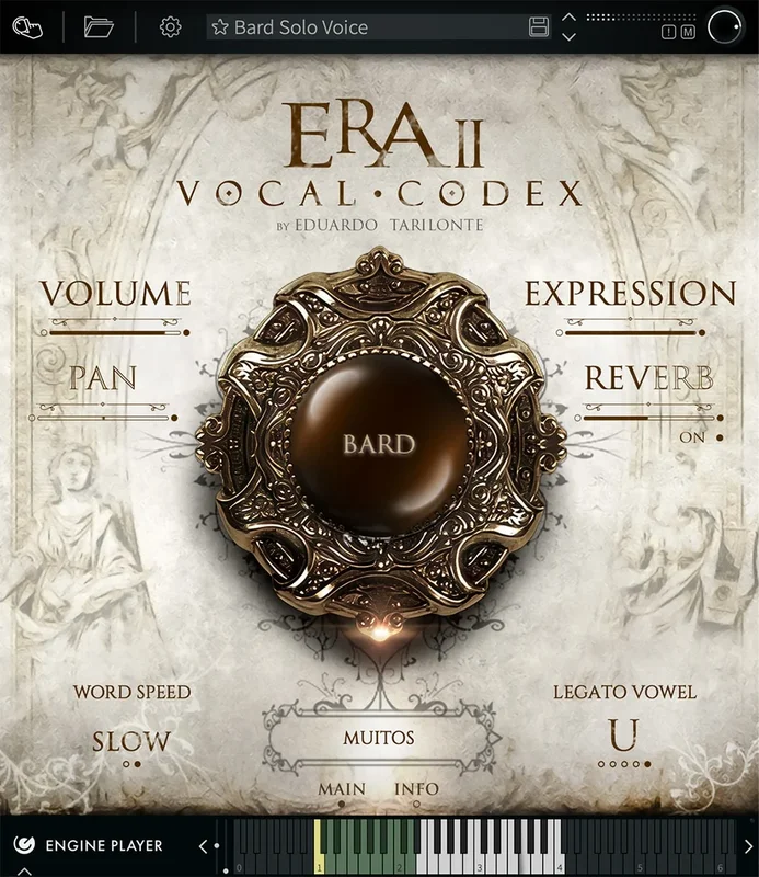 Best Service Era II Vocal Codex interface