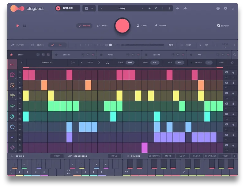 Audiomodern Playbeat 4 Upgrade interface