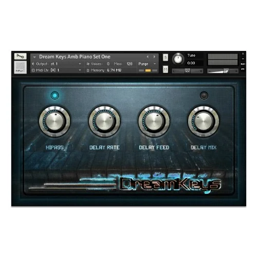 Dream Audio Tools Dream Keys interface