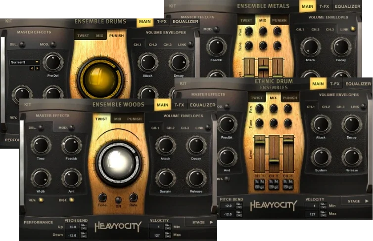 Heavyocity Heavyocity Master Sessions Bundle (Exclusive) interface