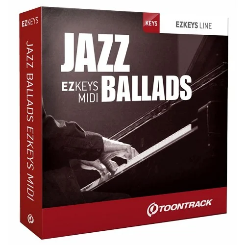 Toontrack EZkeys MIDI Jazz Ballads interface