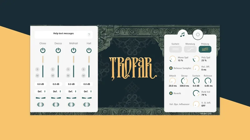 Tropar interface