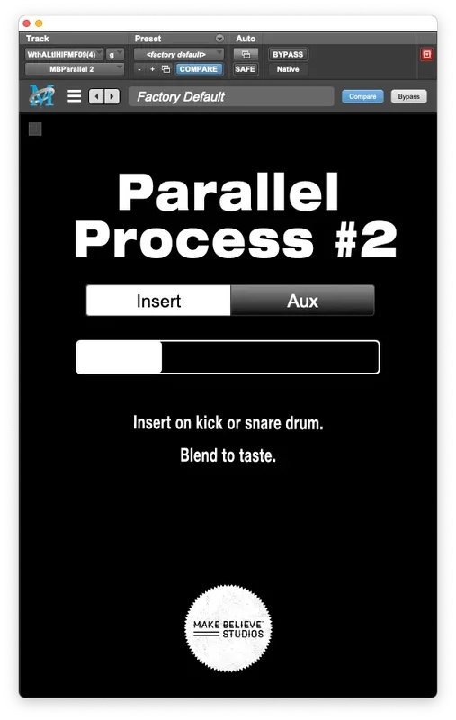 Make Believe Parallel 2 interface