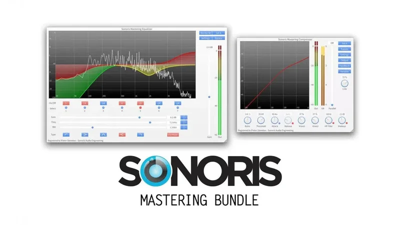 Sonoris Mastering Bundle interface