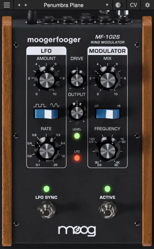 Moog Moogerfooger MF-102S RingMod interface