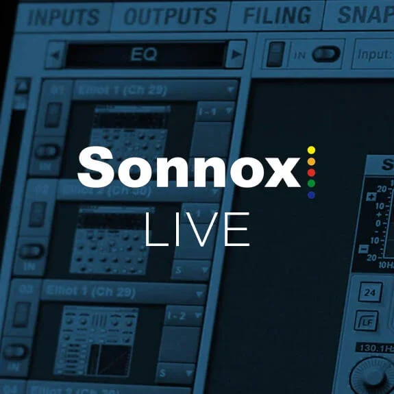 Sonnox Oxford Live Collection interface