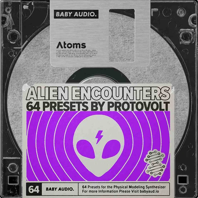 Baby Audio Alien Encounters | Atoms Expansion Pack interface