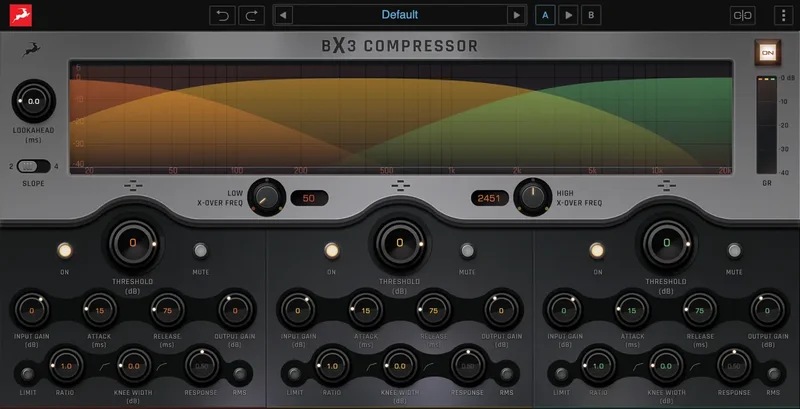 Antelope Audio BX3 Compressor interface