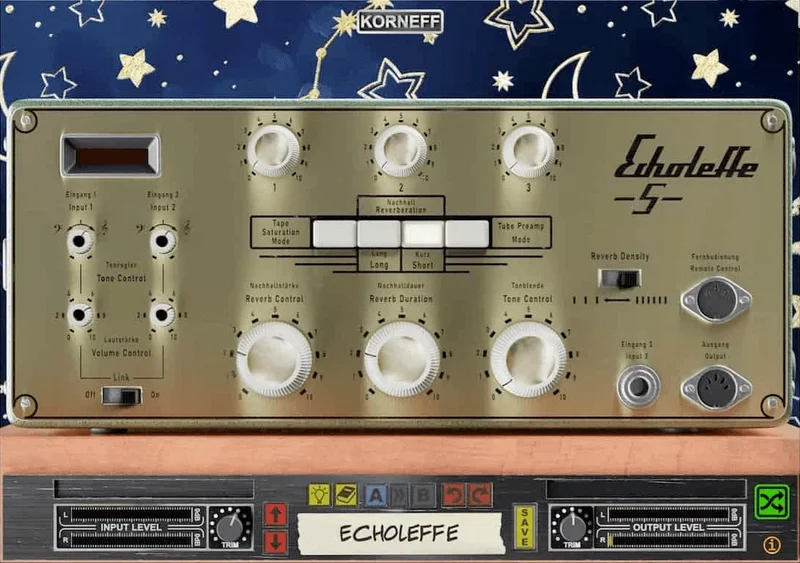Korneff Audio Echoleffe interface