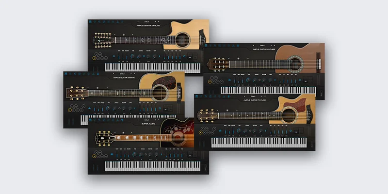 Ample Sound 5in1 Acoustic Bundle interface