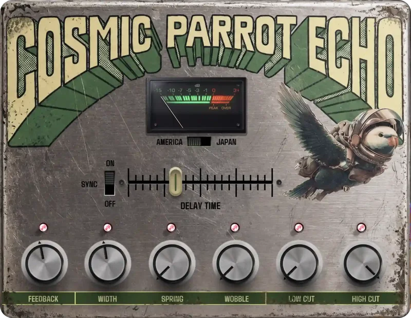 Safari Audio Cosmic Parrot Echo interface