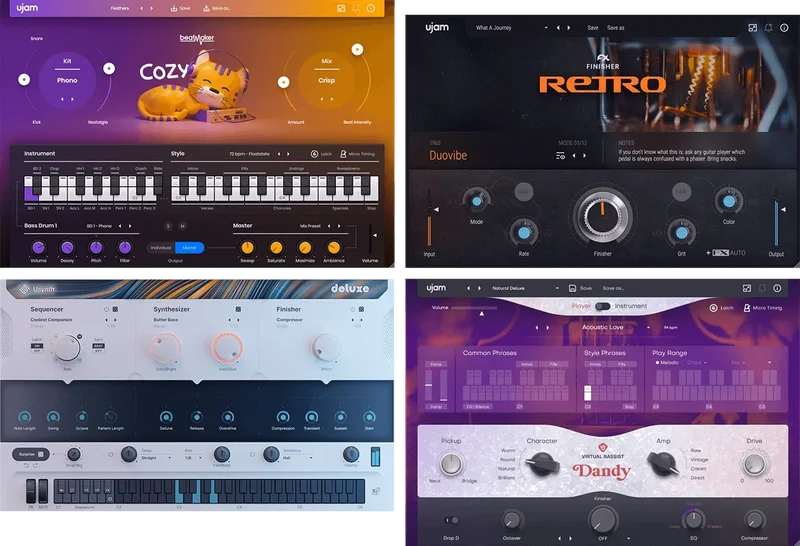 UJAM LoFi Bundle interface
