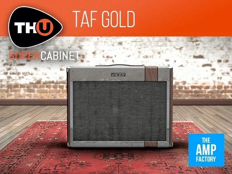 Overloud SuperCabinet Library: TAF Gold interface