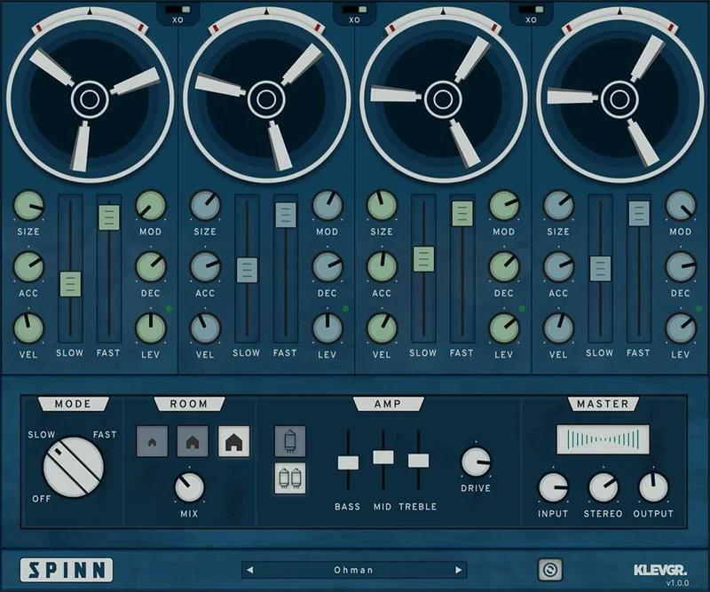Klevgrand Spinn interface