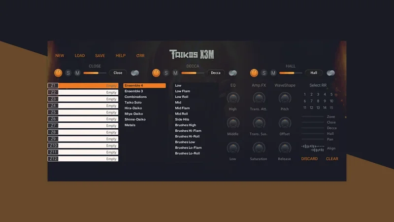 Strezov Sampling Taikos X3M interface