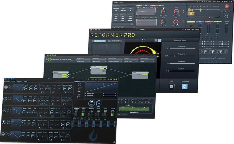 Krotos Sound Design Bundle 3 interface