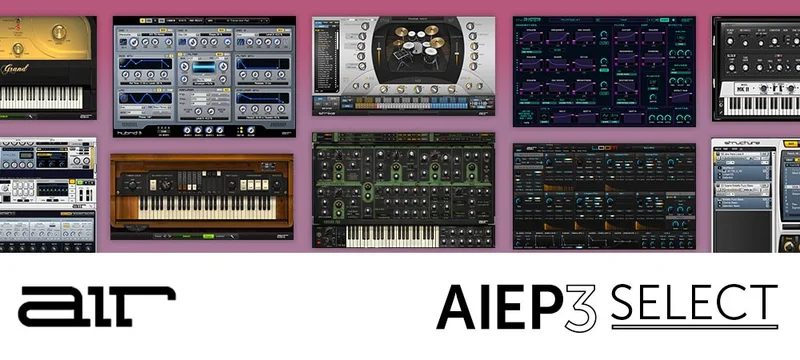 AIR Music Technology Instrument Expansion Pack 3 Select interface