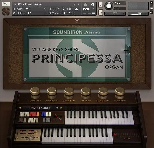 Soundiron Principessa interface