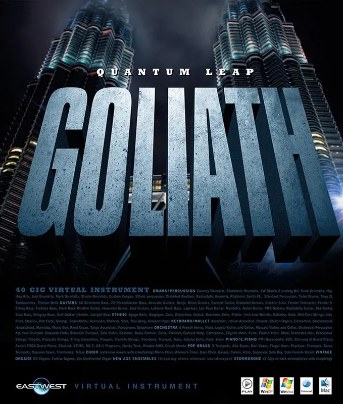 EastWest QL Goliath interface