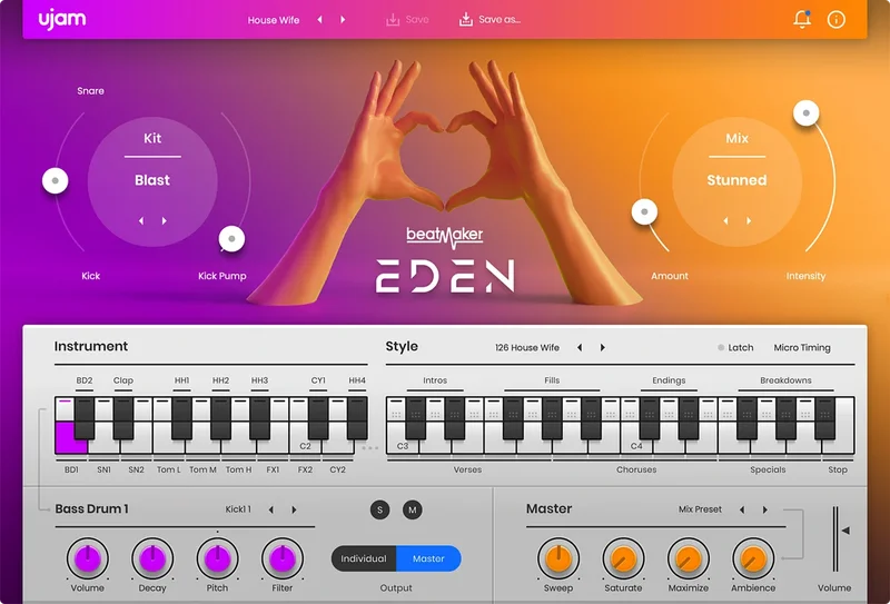 UJAM Crossgrade to EDEN 2 interface