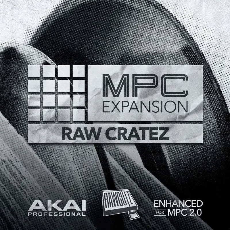 Akai Raw Cratez MPC Expansion interface