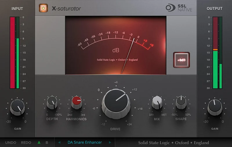 Solid State Logic SSL X-Saturator interface
