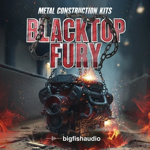 Big Fish Audio Blacktop Fury: Metal Construction Kits interface