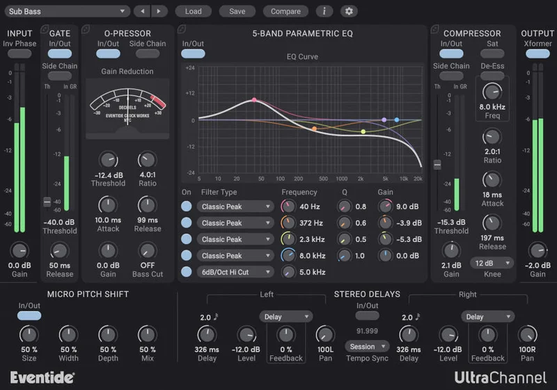 Eventide Eventide Ultra Mixing Bundle (Exclusive) interface