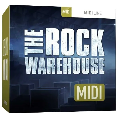 Toontrack Drums MIDI The Rock Warehouse interface