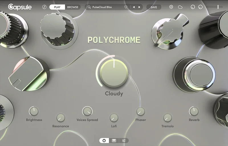 Capsule Polychrome interface