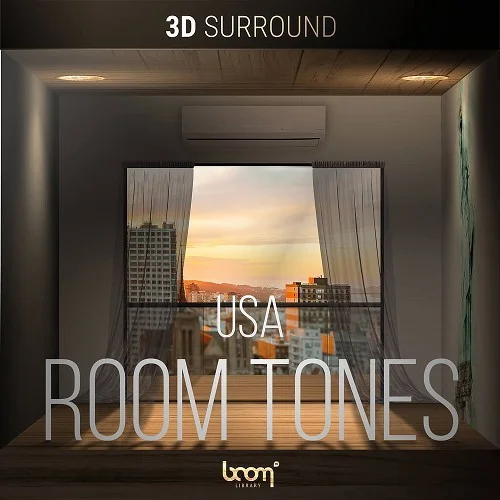 Boom Library Room Tones: USA - 3D Surround interface