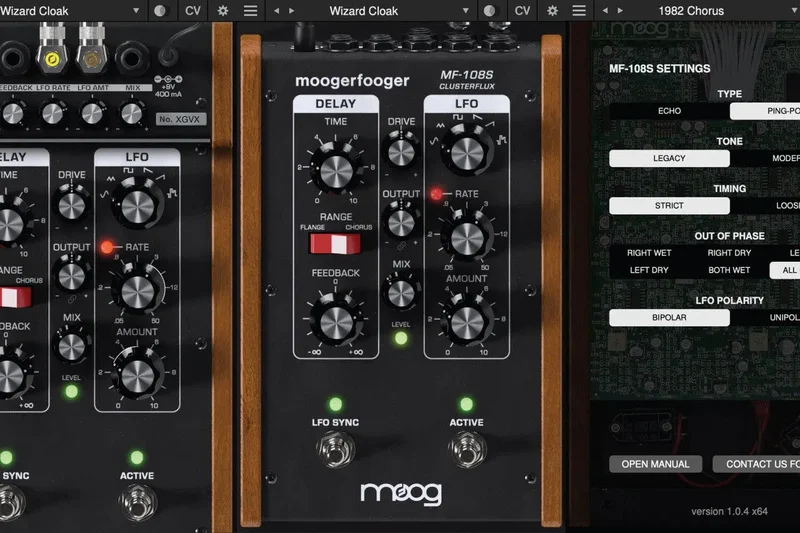Moog MF-108S Cluster Flux interface