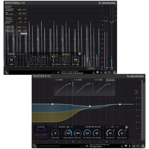 TC Electronic Mastering HD Bundle interface