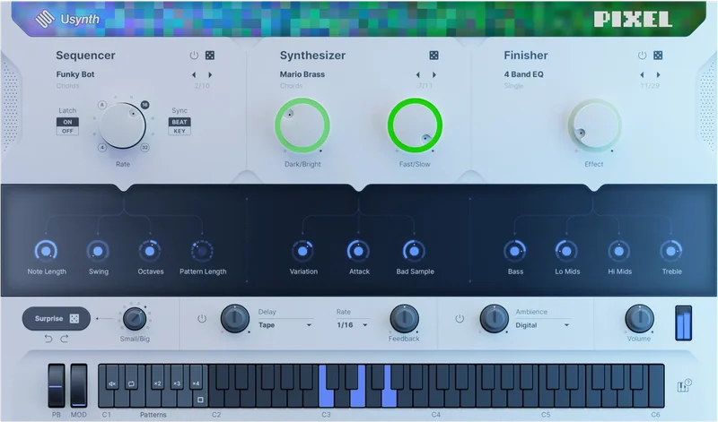 UJAM Crossgrade to PIXEL 2 interface