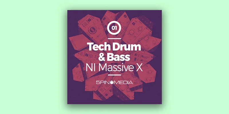 5Pin Media Tech Drum & Bass NI Massive X interface