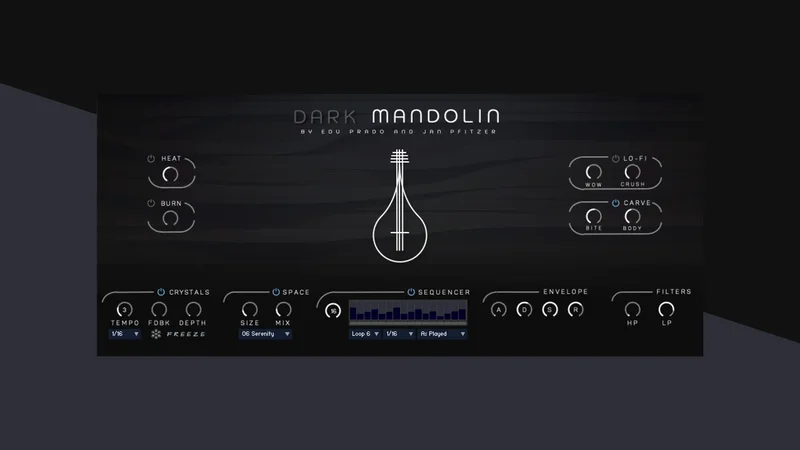 Dark Mandolin interface