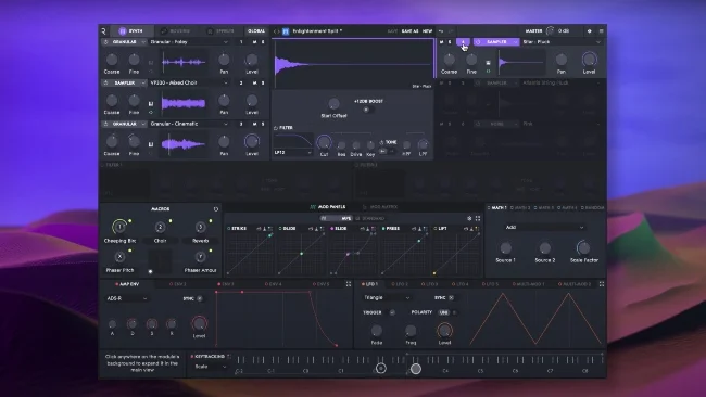 Exclusive Bundles+ MPE Synth Bundle interface