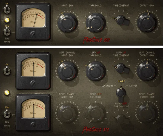 Waves PuigChild Compressor interface
