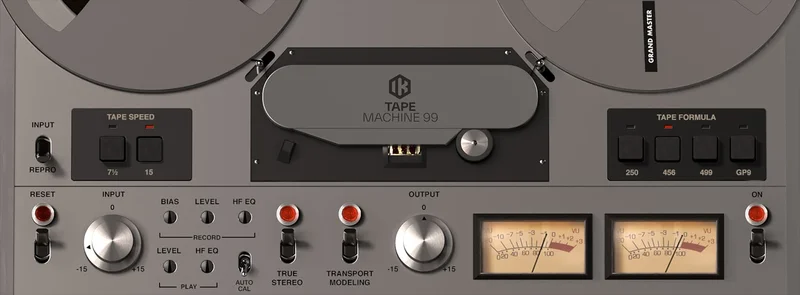 IK Multimedia Tape Machine 99 interface