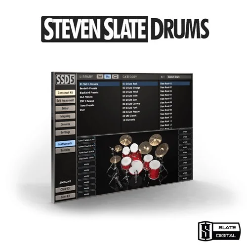 Steven Slate Drums SSD5 Platinum interface