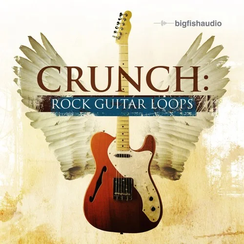 Big Fish Audio Crunch: Rock Guitar Loops interface