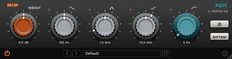 Mellowmuse EQ2V interface