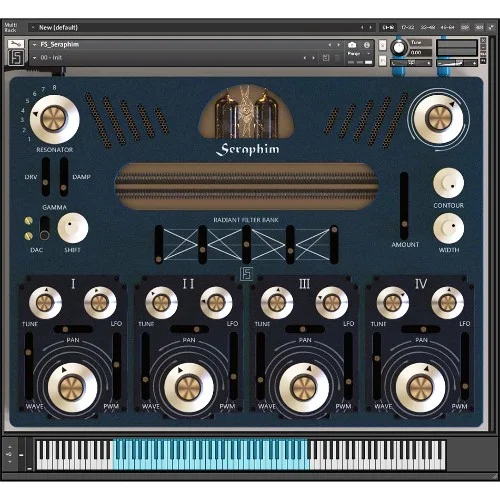 FluidShell Design Seraphim interface