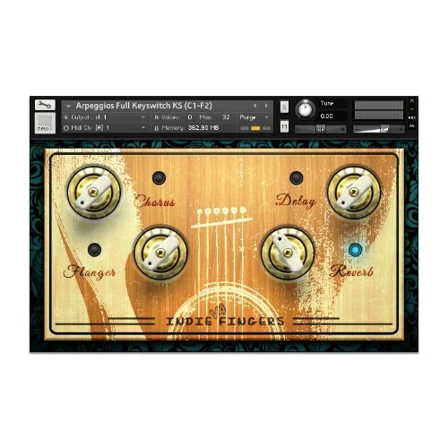 Dream Audio Tools Indie Fingers Vol 4 - Acoustic interface