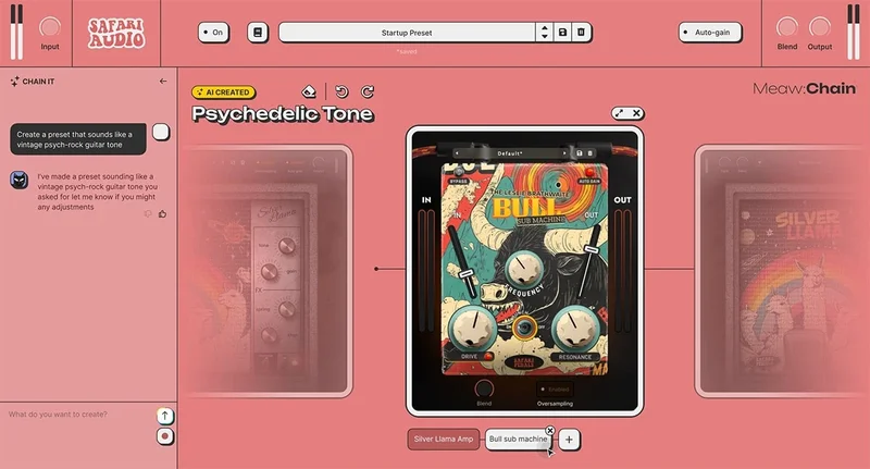Safari Audio MEAW Chain interface