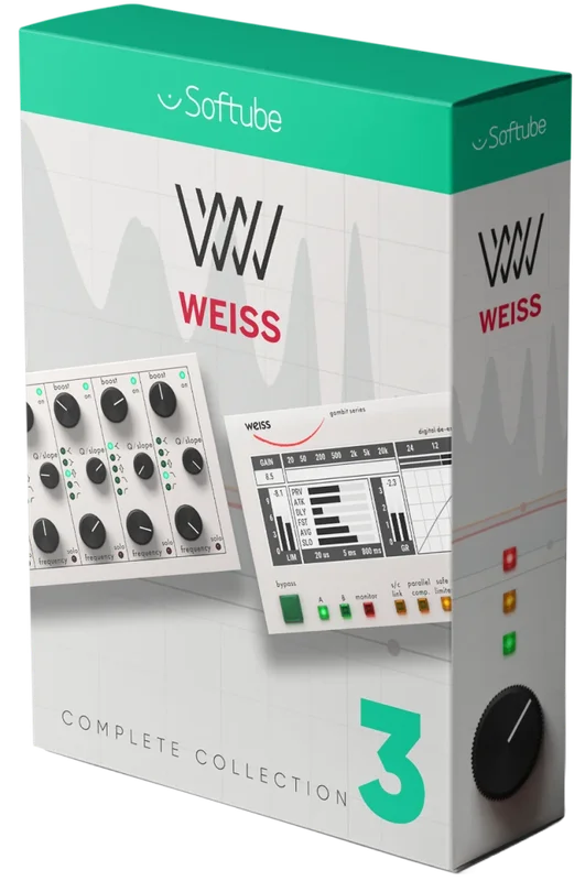 Softube Weiss Complete Collection 3 (upgrade from Weiss Complete Collection) interface